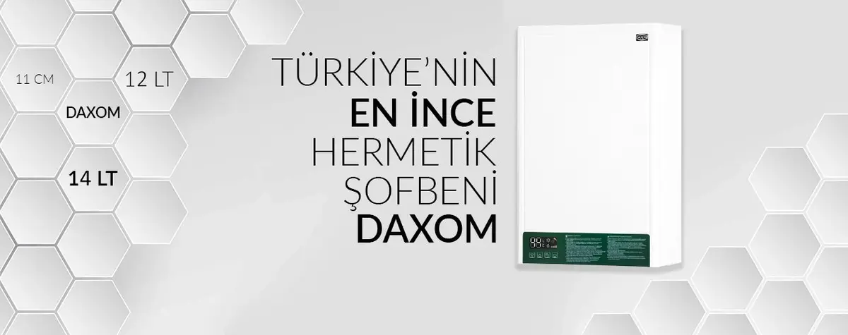 Daxom Hermetik Şofben Daxom Hermetik Şofben